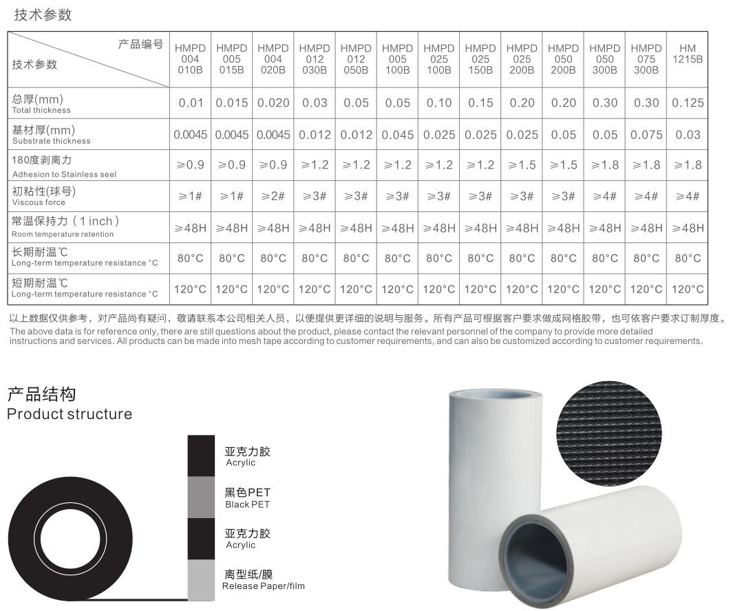 黑色PET雙面膠帶 黑色PET雙面膠帶